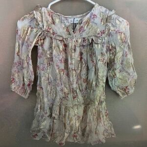 Floral Kids Formal Dress